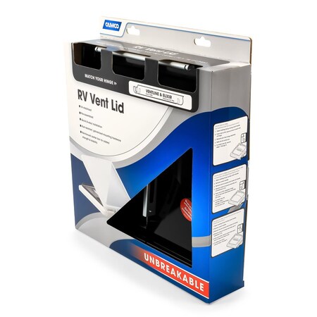 Camco VENT LID, VENTLINE PRE 08/ELIXIR 94 UP, BLACK (POLYCARB) 40178